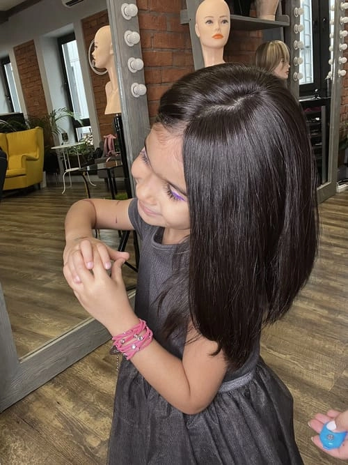 Натуральный парик из натуральных волос
